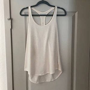 lululemon cream singlet